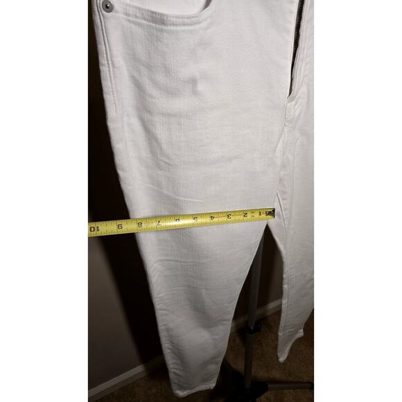 Madewell Womens Jeans White Curvy High Rise Skinny Sz 29 Petite - Picture 7 of 9